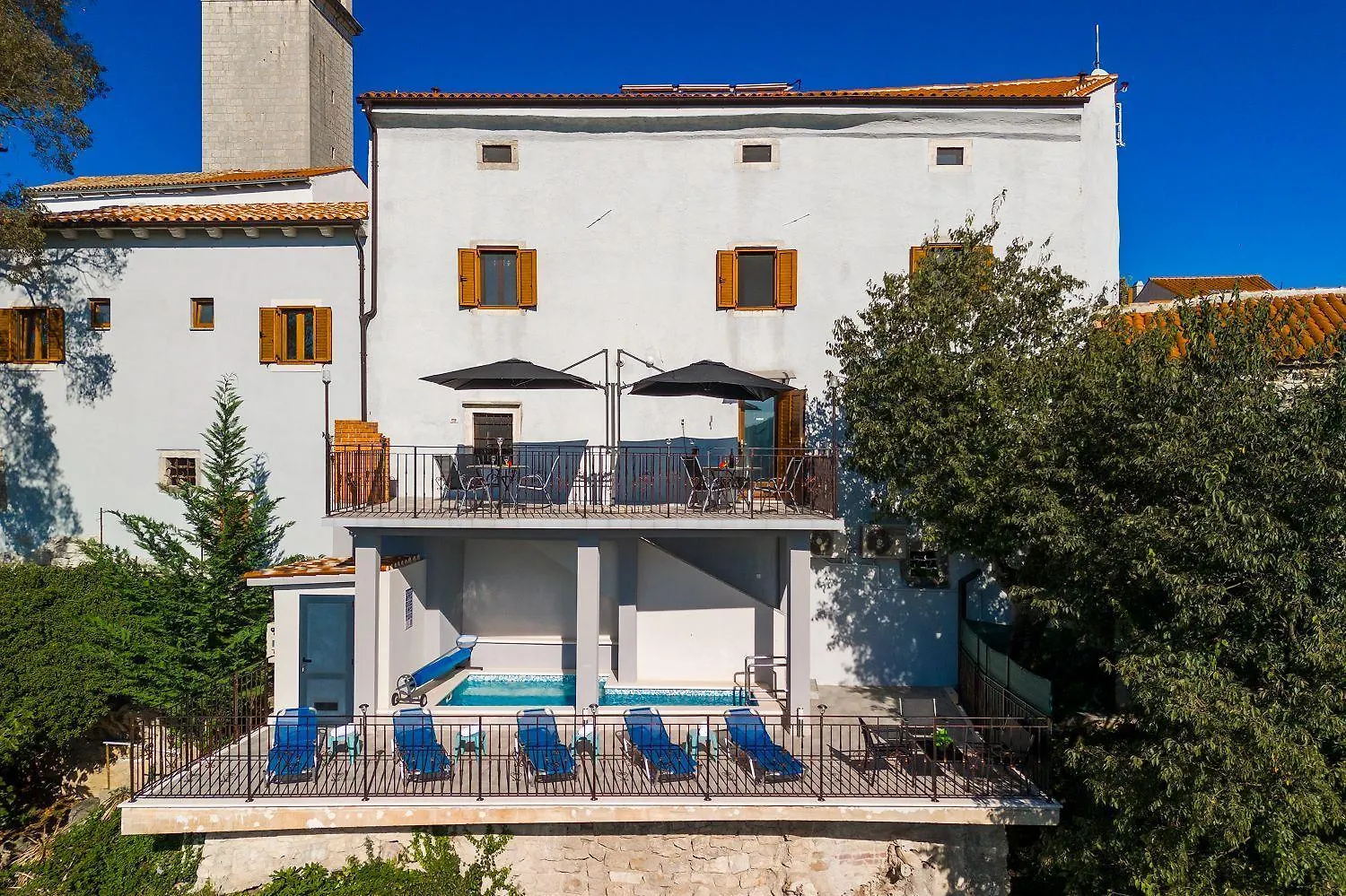 Beeindruckendes Apartment Mit Panoramablick, Pool, Privatparkplatz, Grill 0*, Pazin Croatia